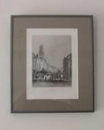Antieke gravure van Dujardin 1850 eeuw ., Antiek en Kunst, Ophalen of Verzenden