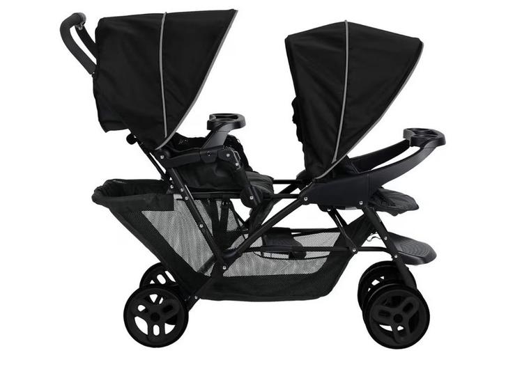 Graco Duo Kinderwagen, Kinderen en Baby's, Kinderwagens en Combinaties, Gebruikt, Kinderwagen, Overige merken, Duowagen, Ophalen