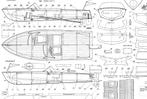 Modelbouw tekening van een Italiaanse Sportboot, Ophalen of Verzenden, Nieuw, 1:200 of kleiner, Revell
