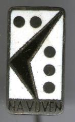 Na Vijven Uitgeverij Eska - Utrecht email/zilverkl ( P_012 ), Verzamelen, Verzenden, Zo goed als nieuw, Transport, Speldje of Pin