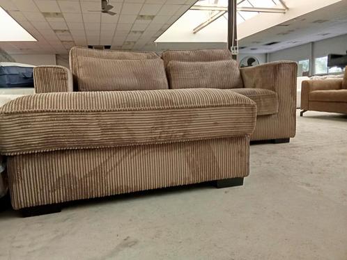 Hoekbank loungebank ribstof perfecte staat 210x200cm, Huis en Inrichting, Fauteuils, Zo goed als nieuw, Ophalen of Verzenden