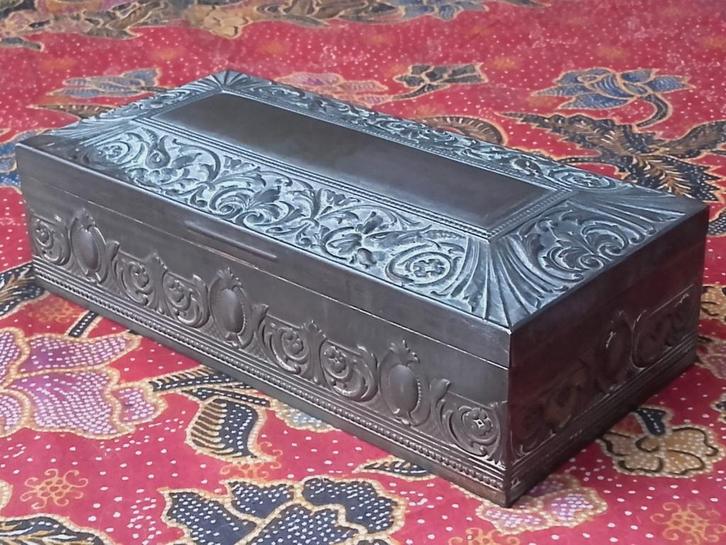 Mooie oude Ardath sigarettendoos uit Engeland 17 cm., Antiek en Kunst, Antiek | Woonaccessoires, Ophalen of Verzenden