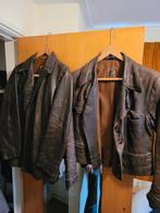 3 leren moter jassen jacken Gelmok, Ophalen of Verzenden, Gedragen, Overige maten, Zwart