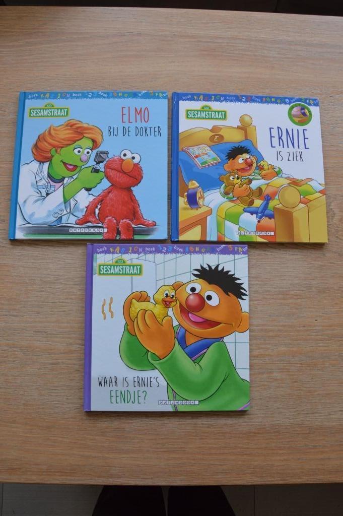 Sesamstraat - Dutchbook (3 stuks), Boeken, Kinderboeken | Jeugd | onder 10 jaar, Zo goed als nieuw, Fictie algemeen, Ophalen of Verzenden