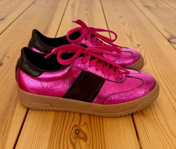 Hip Shoe Style sneakers - metallic roze zwart - maat 38 beschikbaar voor biedingen