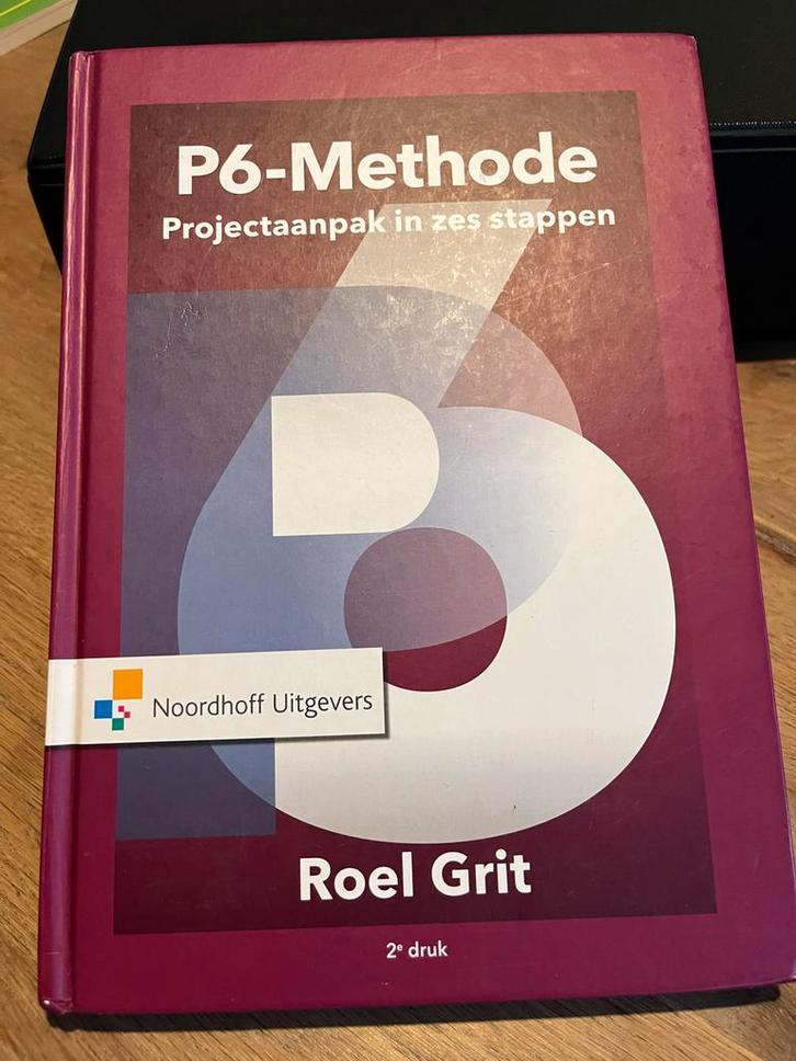 P6 Methodiek - Projectaanpak in zes stappen, Boeken, Studieboeken en Cursussen, Zo goed als nieuw, HBO, Ophalen of Verzenden