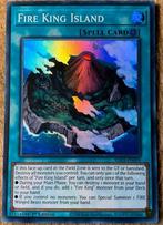 Yu-Gi-Oh! Fire King Island RA03 1st Edition !, Verzenden, Zo goed als nieuw, Losse kaart, Foil