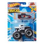 Hotwheels: Monster Trucks: Bone Shaker + Auto NIEUW, Kinderen en Baby's, Nieuw, Ophalen of Verzenden