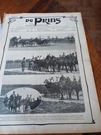 Reportage standaard uitreiking 1e regiment Huzaren Milligen, Ophalen of Verzenden, Landmacht, Nederland, Embleem of Badge