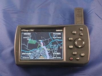Garmin GPSmap 276C met motorhouder, 512MB stick en nwe accu beschikbaar voor biedingen
