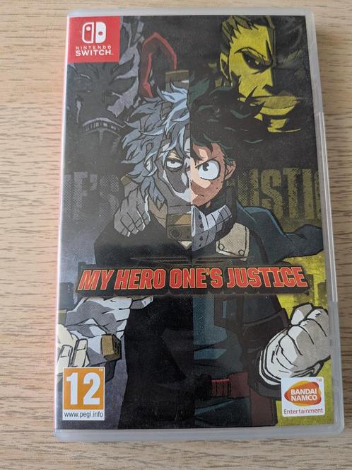 My Hero One’s Justice – Nintendo Switch, Spelcomputers en Games, Games | Nintendo Switch, Zo goed als nieuw, Vechten, 2 spelers