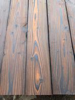 Burned wood Shou Sugi Ban planken exclusieve planken, Minder dan 25 mm, Nieuw, Ophalen of Verzenden, Plank
