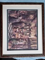 Anton Pieck 3 D schilderij Kruidenier, Ophalen of Verzenden