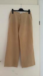 Max Mara linnen beige geel pantalon maat 38/40, Ophalen of Verzenden, Zo goed als nieuw, Maat 38/40 (M), Beige