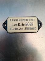 Emaille bordje, Verzamelen, Merken en Reclamevoorwerpen, Ophalen of Verzenden, Nieuw