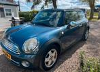 Mini One 1.4 Bouwjaar 2009 Blauw Airco, Voorwielaandrijving, Stof, Zwart, Origineel Nederlands