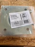 Verstelbare paalhouders 10x10 - 6 stuks, Ophalen, Staal, Nieuw, 200 cm of meer