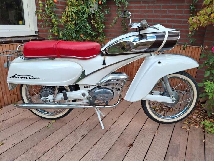 1961 Zéér zeldzame DKW 155 Spoetnik Kavalier  1961 Topstaat!, Fietsen en Brommers, Brommers | Oldtimers, Overige merken, Ophalen