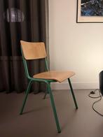 Vintage kwantum Stoel - Hout & Metaal, Ophalen, Gebruikt, Overige kleuren, Eén