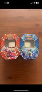 Pokemon Tins Koraidon & Miraidon - Gratis!, Hobby en Vrije tijd, Verzamelkaartspellen | Pokémon, Ophalen, Nieuw, Overige typen