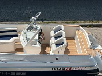 Ibiza 25 Sport – Krachtige Noorse dagcruiser (280 pk) €22500 beschikbaar voor biedingen
