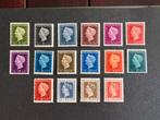 1947-1948 Kon Wilh NVPH nr 474-489 ongestempeld, Verzenden, Na 1940
