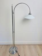 Art deco / Mid century verchroomd vloerlamp 1960, Ophalen of Verzenden, Zo goed als nieuw, 150 tot 200 cm