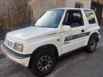 Suzuki Vitara, cabrio,bj 1992, youngtimer, slechts 73.000 km, Auto's, Stof, 4 cilinders, 1600 cc, Wit