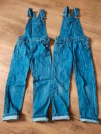 Tweeling meisjes tuinbroeken van Tygo en Vito maat 128, Ophalen of Verzenden, Zo goed als nieuw, Kleding