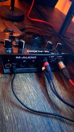 M-Audio AIR 192|6 Audio Interface, Muziek en Instrumenten, Ophalen of Verzenden, Gebruikt, Minder dan 5 kanalen, Microfooningang