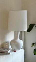 Witte Stout lampenkap - 50cm diameter, 55cm hoog, Huis en Inrichting, Lampen | Tafellampen, Ophalen