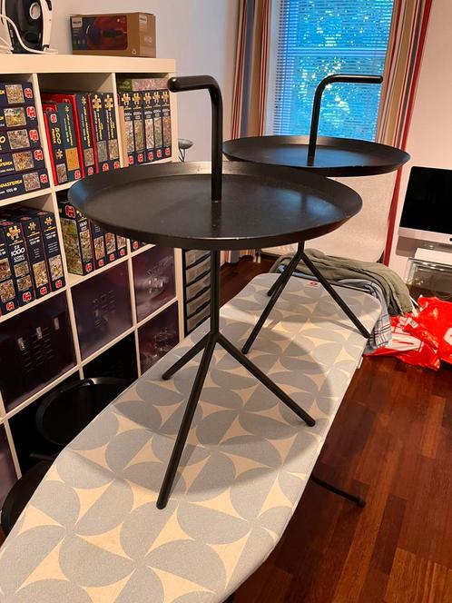 Hay DLM bijzettafeltje, Huis en Inrichting, Tafels | Bijzettafels, Gebruikt, Rond, 45 tot 60 cm, Minder dan 55 cm, Metaal of Aluminium