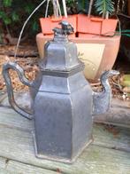 Antieke Chinese tinnen kan in perfecte staat, Antiek en Kunst, Antiek | Tin, Ophalen of Verzenden