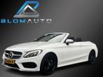 Mercedes C-klasse Cabrio 180 AMG AUT9 AIRSCARF+STOELVERW+LED, Auto's, Mercedes-Benz, Automaat, Cabriolet, Wit, 1595 cc