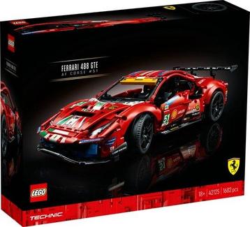 LEGO Technic Ferrari 488 GTE AF Corse #51 42125 - Nieuw beschikbaar voor biedingen