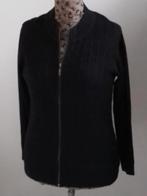 Zwart vest dames L katoen met cashmere 5%, Kleding | Dames, Zwart, Maat 46/48 (XL) of groter, Ophalen of Verzenden, Zo goed als nieuw