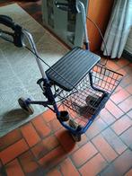 rollator   blauw, Ophalen, Opvouwbaar, Gebruikt