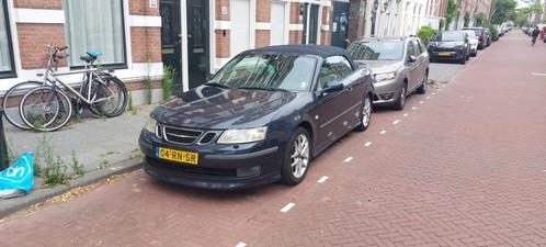 Saab 9-3 2.0 Turbo Aero Cabrio 2005 Blauw, Auto's, Saab, Particulier, Saab 9-3, ABS, Alarm, Boordcomputer, Centrale vergrendeling