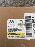 90mm Neodymium Oogmagneet - Sterke Magneet, Hobby en Vrije tijd, Metaaldetectors, Ophalen of Verzenden, Nieuw, 30 cm of minder