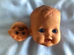 Twee losse poppen hoofden pop ( jongen en baby ) hoofd, Ophalen, Gebruikt, Overige typen
