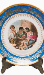 Limoges porseleinen borden., Ophalen of Verzenden, Zo goed als nieuw, Porselein, Bord of Schaal