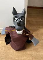 Fantastische handpop boze wolf hond weerwolfje, Ophalen of Verzenden, Zo goed als nieuw