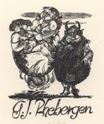 2178 Ex Libris Duitsland : Karl Georg Hirsch, 1965, Antiek en Kunst, Verzenden