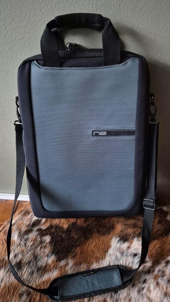 Belkin NE laptop tas zgan grijs zwart, Computers en Software, Laptoptassen, Zo goed als nieuw, Aktetas, 15 inch, Ophalen of Verzenden