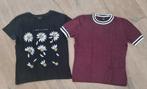 zwart t-shirt Bershka maat S, Zwart, Zo goed als nieuw, Korte mouw, Maat 36 (S)