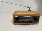 Vintage Philips Radio - met oude autoantenne, Auto diversen, Autoradio's, Ophalen of Verzenden, Gebruikt