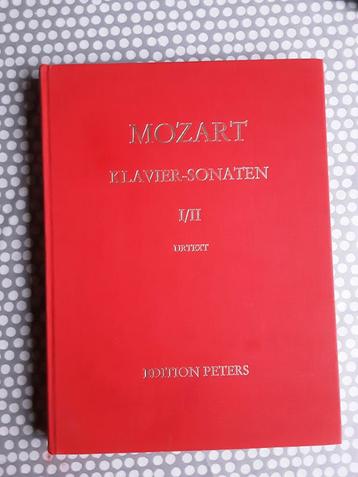 MOZART Klavier sonaten I / II  Urtext -  Edition Peters beschikbaar voor biedingen