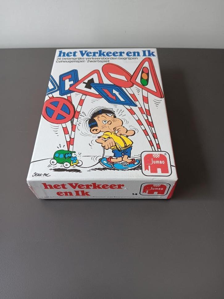 Het verkeer en ik – educatief kaartspel (Jumbo, 1987), Hobby en Vrije tijd, Gezelschapsspellen | Kaartspellen, Gebruikt, Ophalen of Verzenden