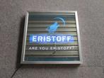 ERISTOFF VODKA LICHTRECLAME, Verzamelen, Merken en Reclamevoorwerpen, Ophalen, Zo goed als nieuw, Lichtbak of (neon) lamp