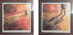 Twee zeefdrukken gesigneerd en genummerd, Antiek en Kunst, Kunst | Litho's en Zeefdrukken, Ophalen